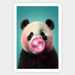 Bubblegum Panda Bear Magnet